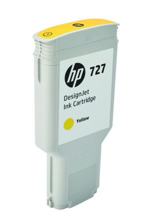 HP Original 727 Druckerpatrone - gelb (F9J78A)