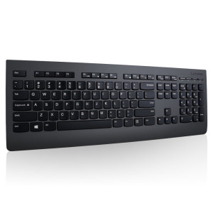 Lenovo Professional USB Tastatur Deutsch, QWERTZ Schwarz