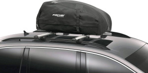 Fischer 126000 Fahrrad Dachbox Schwarz