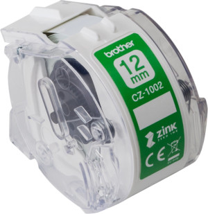 Brother Farbetikettenrolle CZ-1002 BxL 12mm x 5m - Passend fr VC-