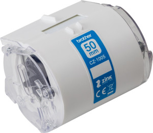 Brother CZ-1005 Farbetikettenrolle BxL 50mm x 5m - Passend fr VC-