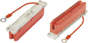 TRU Components TC-6282424 LSA Plus 2 Rot Inhalt: 1St.