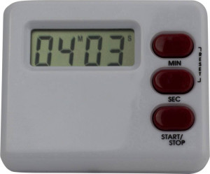 EUROTIME M902012C Timer Wei, Rot digital