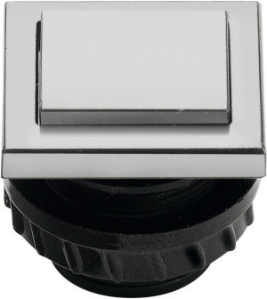 Grothe 61047 Klingeltaster 1fach Grau 12 V/1,5A