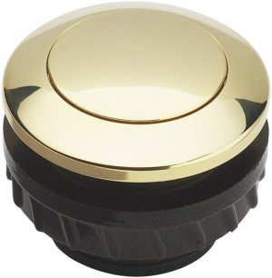 Grothe 62001 Klingeltaster 1fach Gold 12 V/1,5A