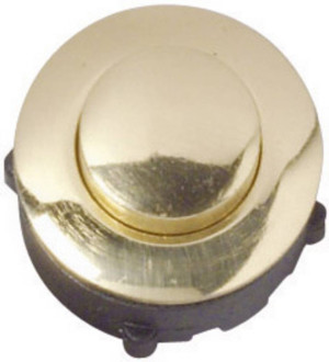 Heidemann 70095 Klingeltaster 1fach Gold 24 V/1A