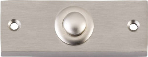 Heidemann 70402 Klingeltaster 1fach Nickel 24 V/1A