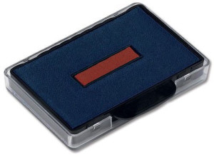 Trodat Stempelersatzkissen 6/4750/2 78253 41 x 24mm (B x H) Rot-Blau