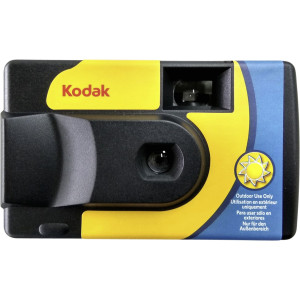 Kodak SUC Daylight 39 800ISO Einwegkamera, Gelb/Blau