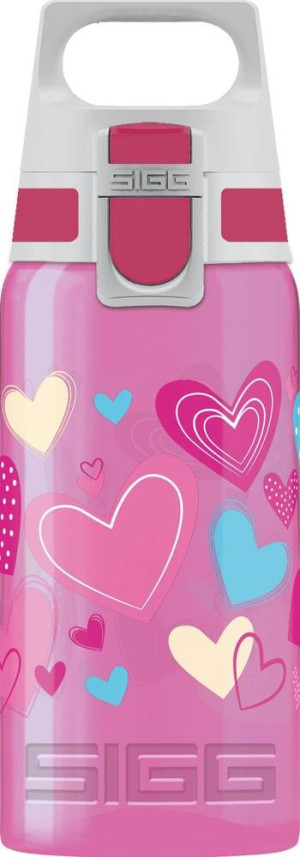 SIGG Trinkflasche VIVA ONE Herzen 8686.00 Rosa 500ml