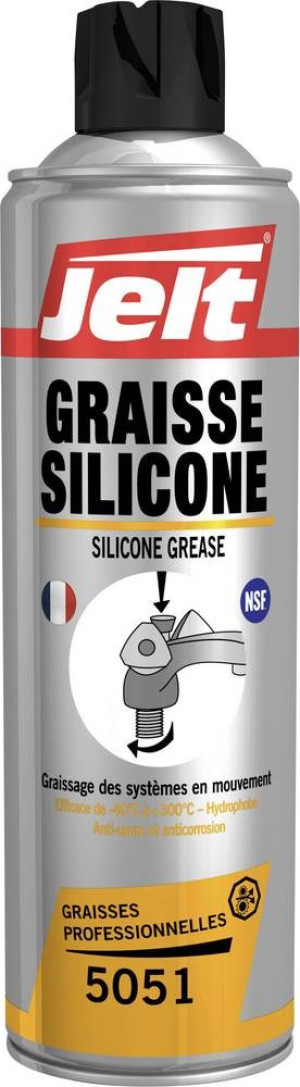 Jelt GRAISSE SILICONE Silikonfett 500ml