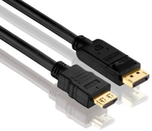 PureLink DisplayPort zu HDMI Kabel - PureInstall 5,00m