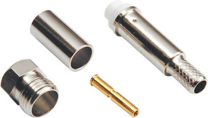 TRU Components 1579435 FME-Steckverbinder Buchse, gerade