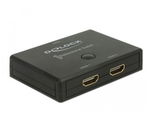 Delock Switch HDMI 2 - 1 bidirektional 4k 60 Hz