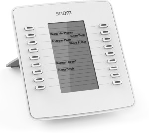 snom D7 (wei) Tastenerweiterung fr D7xx-Reihe - Passend fr snom