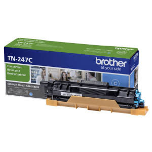 Brother Toner TN-247C Cyan (ca. 2300 Seiten) - Passend fr DCP-