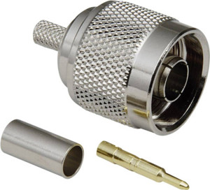 TRU Components 1579550 N-Steckverbinder Stecker, gerade 1St.