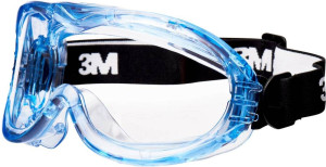 3M Fahrenheit FHEITAF Vollsichtbrille Blau, Schwarz