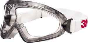 3M 2890A Schutzbrille mit Antibeschlag-Schutz Wei EN 166-1 DIN 166-1