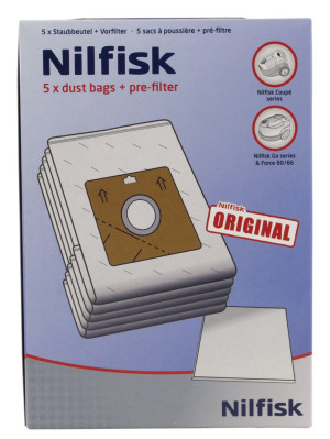 Nilfisk GM 60 Staubsaugerbeutel 5St.