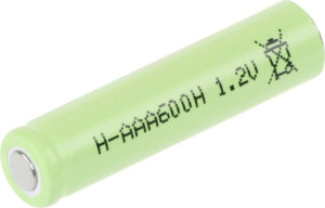 Mexcel H-AAA600H Micro (AAA)-Akku NiMH 600 mAh 1.2V 1St.