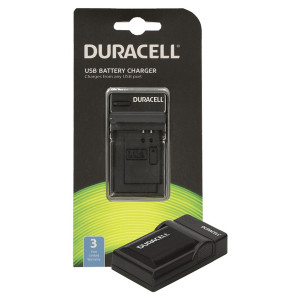 Duracell Ladegert mit USB Kabel fr DR9943/LP-E6