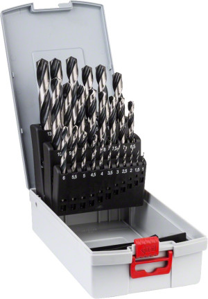 Bosch Accessories 2608577350 HSS Metall-Spiralbohrer-Set 18teilig DIN
