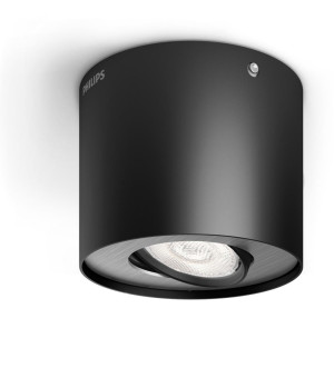 Signify Philips myLiving LED Spot Phase 1flg. 500lm Schwarz