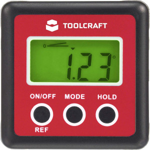 TOOLCRAFT TO-4988565 Digitaler Winkelmesser 36