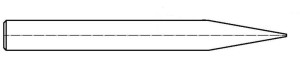 Weller T0054323099 Ltspitze Meielform Inhalt 1St.