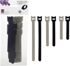 TRU COMPONENTS 30S014 Klettbinder Sortiment 30St.
