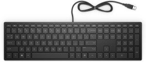 HP Pavilion 300 kabelgebundene Tastatur schwarz
