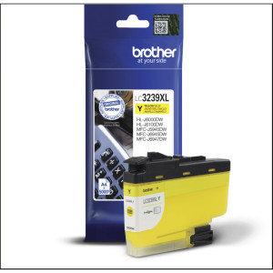 Brother Tintenpatrone LC-3239Y Gelb (ca. 5000 Seiten) - Passend fr