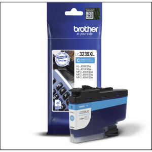 Brother Tintenpatrone LC-3239C Cyan (ca. 5000 Seiten) - Passend fr