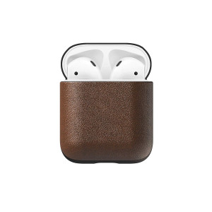 Nomad NM721R0000 Airpod Case stofeste Schutzhlle aus Echtleder