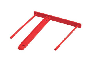 Bankers Box Archivclip 0089602 Rot 100St.