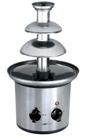 Clatronic SKB 3248 262695 Schokoladenbrunnen Edelstahl
