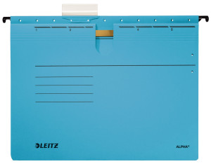 Leitz Hngehefter Alpha DIN A4 Blau 5 St./Pack. 19843035 5St.