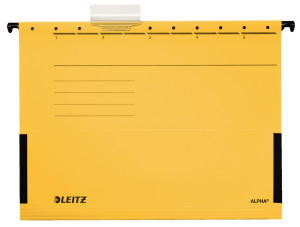 Leitz Hngetasche Alpha DIN A4 Gelb 5 St./Pack. 19863015 5St.