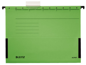 Leitz Hngetasche Alpha DIN A4 Grn 5 St./Pack. 19863055 5St.
