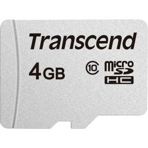 Transcend Premium 300S microSDHC-Karte 4GB Class 10