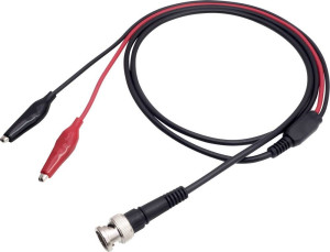 VOLTCRAFT MSC-100 BNC-Messleitung 114.00cm Schwarz, Rot