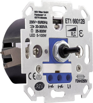 REV Einsatz Dimmer Technik Wei, Blau 0399620006