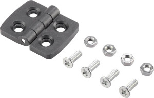 Basetech Kunststoff-Scharnier 39x30x4mm 39mm 1St.