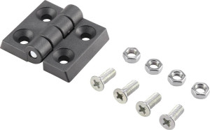 Basetech Kunststoff-Scharnier 53x44x8mm 53mm 1St.