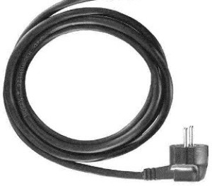 Bachmann 304.176 Strom Anschlusskabel Schwarz 5.00m