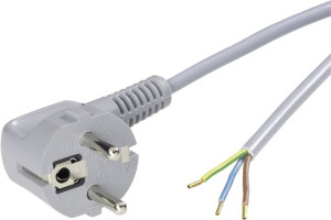 LAPP 70261138 Strom Anschlusskabel Grau 3.00m