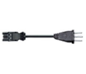 Bachmann 375.016 Strom Anschlusskabel Schwarz 1.50m