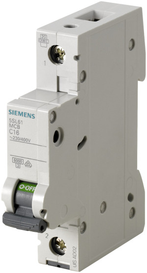 Siemens 5SL6110-7 Leitungsschutzschalter 1polig 10A 230 V, 400V