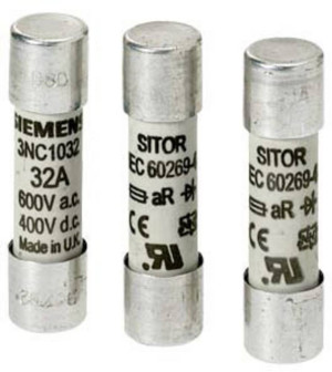 Siemens 3NC2240 Zylindersicherungseinsatz 40A 690V 1St.